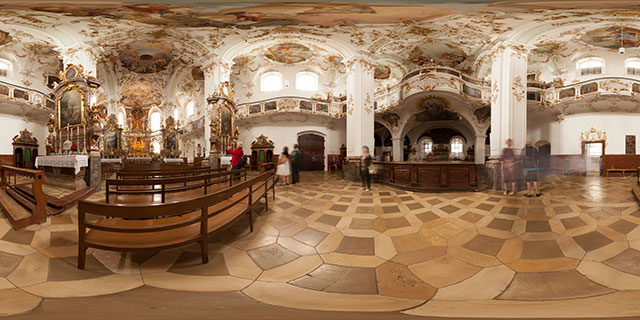 Andechs Abbey Church 360° Panorama