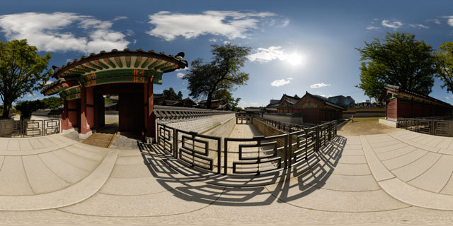 Changdeokgung palace – Gwolnaegaksa 360° Panorama