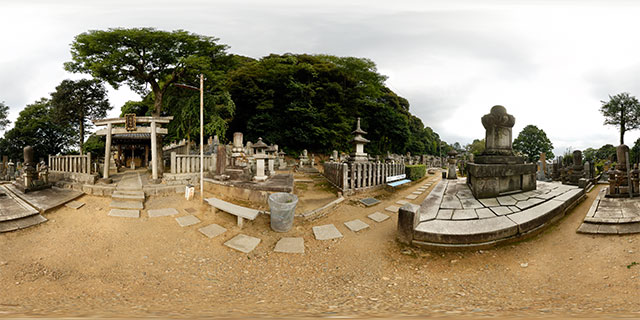Chion-in Temple – Upper Graveyard 360° Panorama