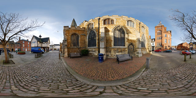 Church Square, Market Harborough 360° Panorama