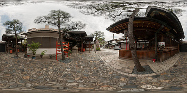 Ebisu Jinja, Kyoto 360° Panorama