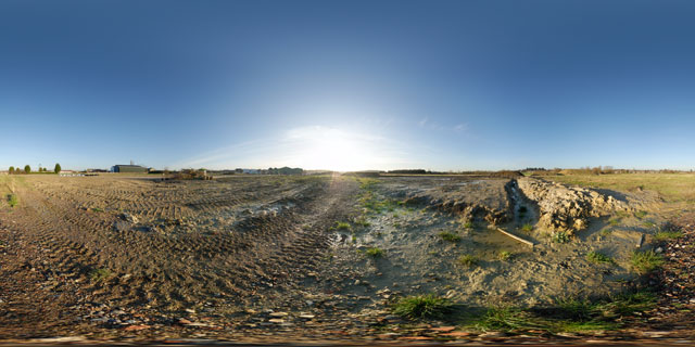 Farndon Fields Jan 2012 (VI) 360° Panorama
