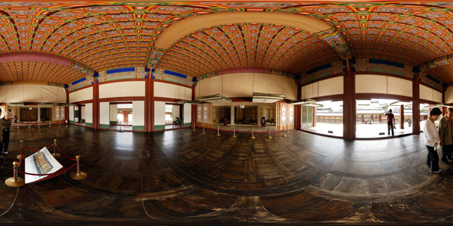 Gangnyeongjeon Hall Interior 360° Panorama