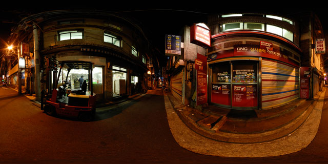 Seoul at night – Printers 360° Panorama