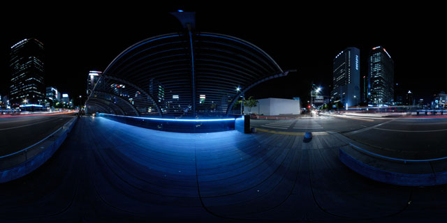 Seoul at night – Samil Bridge 360° Panorama