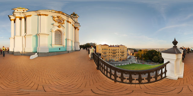 St Andrew’s Church, Kiev 360° Panorama