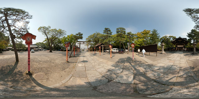 Toyokuni Shrine, Kyoto 360° Panorama