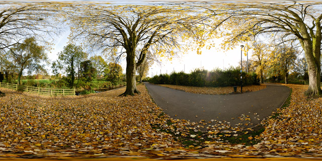 Welland Park in Autumn 2 360° Panorama