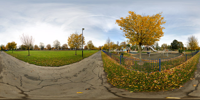 Welland Park in Autumn 3 360° Panorama