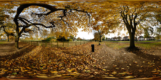 Welland Park in Autumn 5 360° Panorama