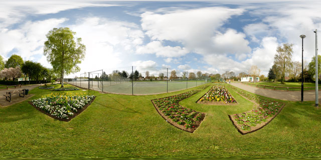 Welland Park in Spring 4 360° Panorama