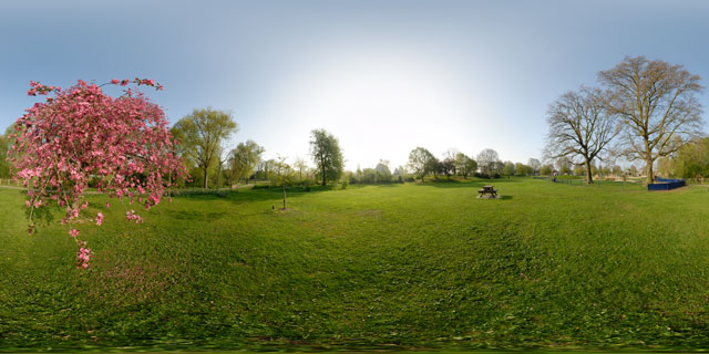 Welland Park in Spring 8 360° Panorama