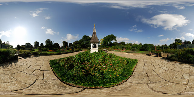 Welland Park Rose Garden 2 360° Panorama