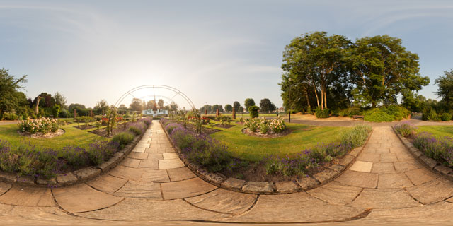Welland Park Rose Garden 4 360° Panorama