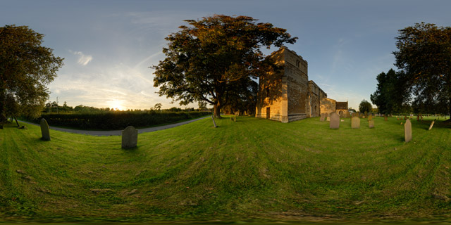 All Saints Church, Lubenham 360° Panorama