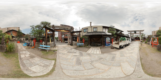 Ebisu shrine, Kyoto 360° Panorama