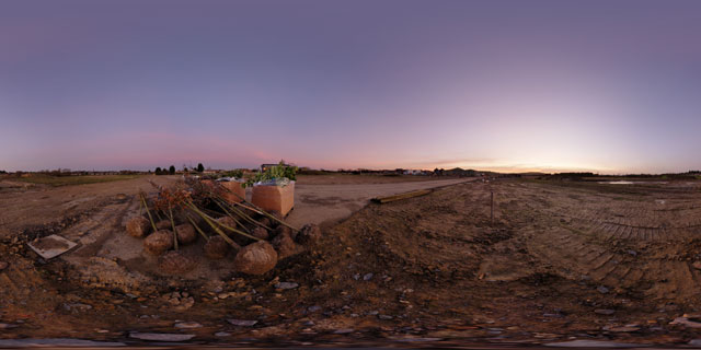 Farndon Fields Jan 2012 (II) 360° Panorama