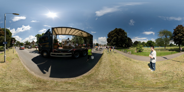 Harborough Carnival 2008 Parade – Carnival Queen Float 360° Panorama