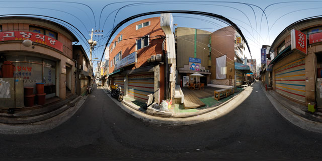 Hotel Biz Myeong-dong (명동비즈) and Ko Chang Restaurant (고창식당) 360° Panorama