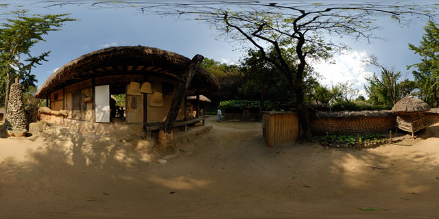 Korean Folk Village – Commoner’s House 360° Panorama