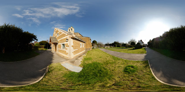 St. Nicholas’ Church, Little Bowden 2 360° Panorama